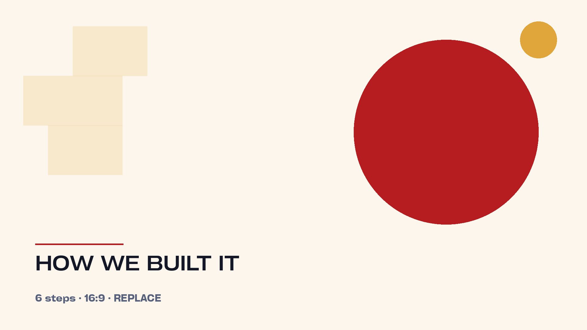 How we built it