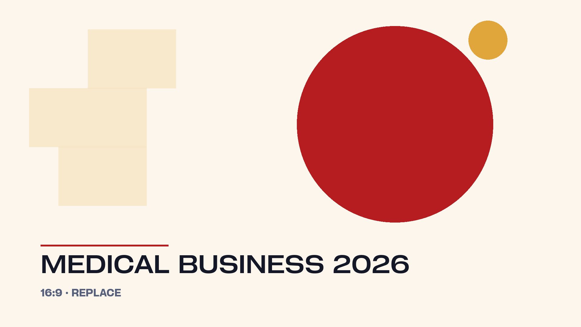Medical business 2026