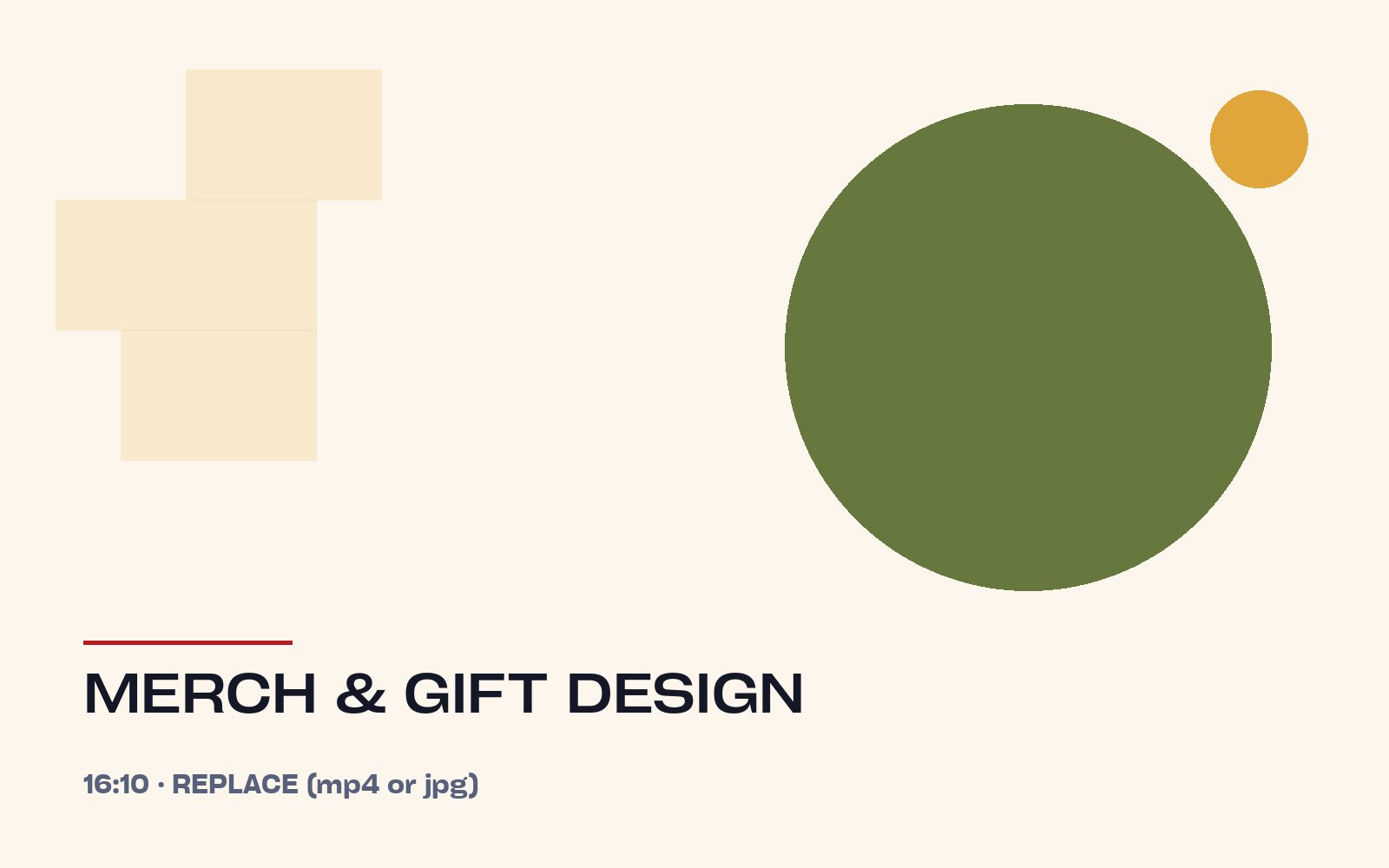 Merch & gift design