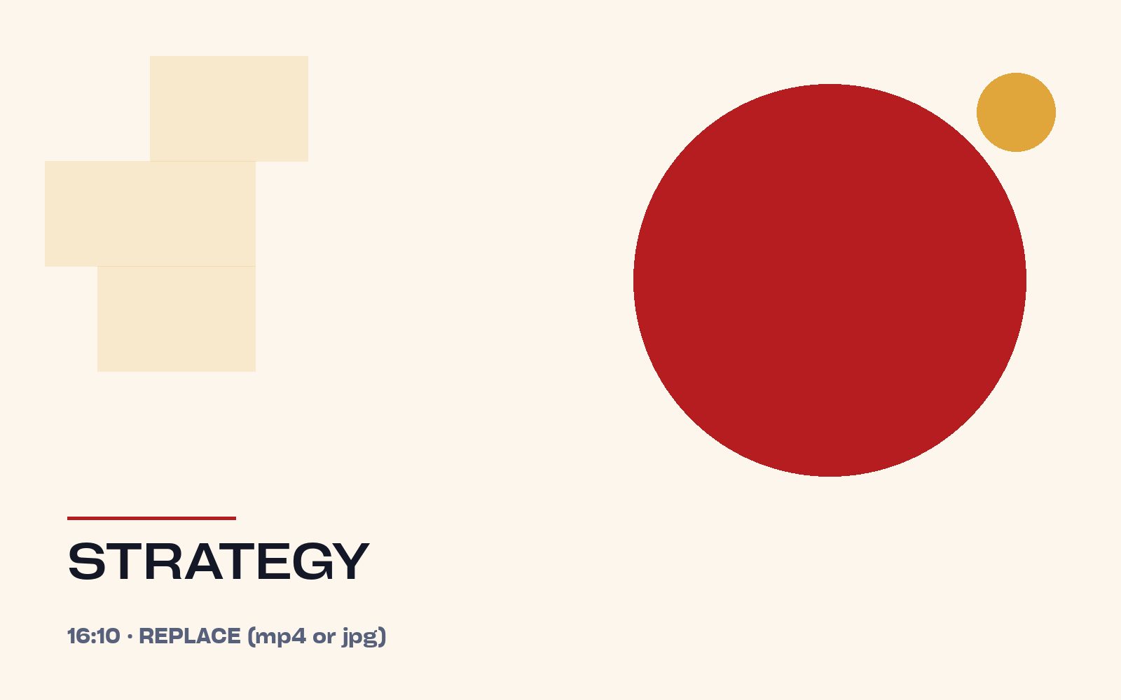 Strategy & positioning