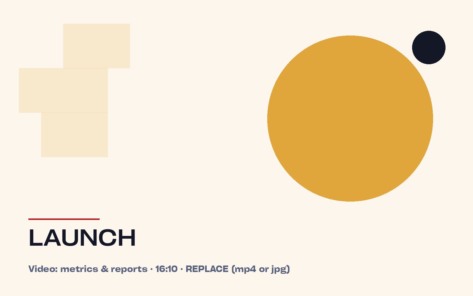 Launch & iterate