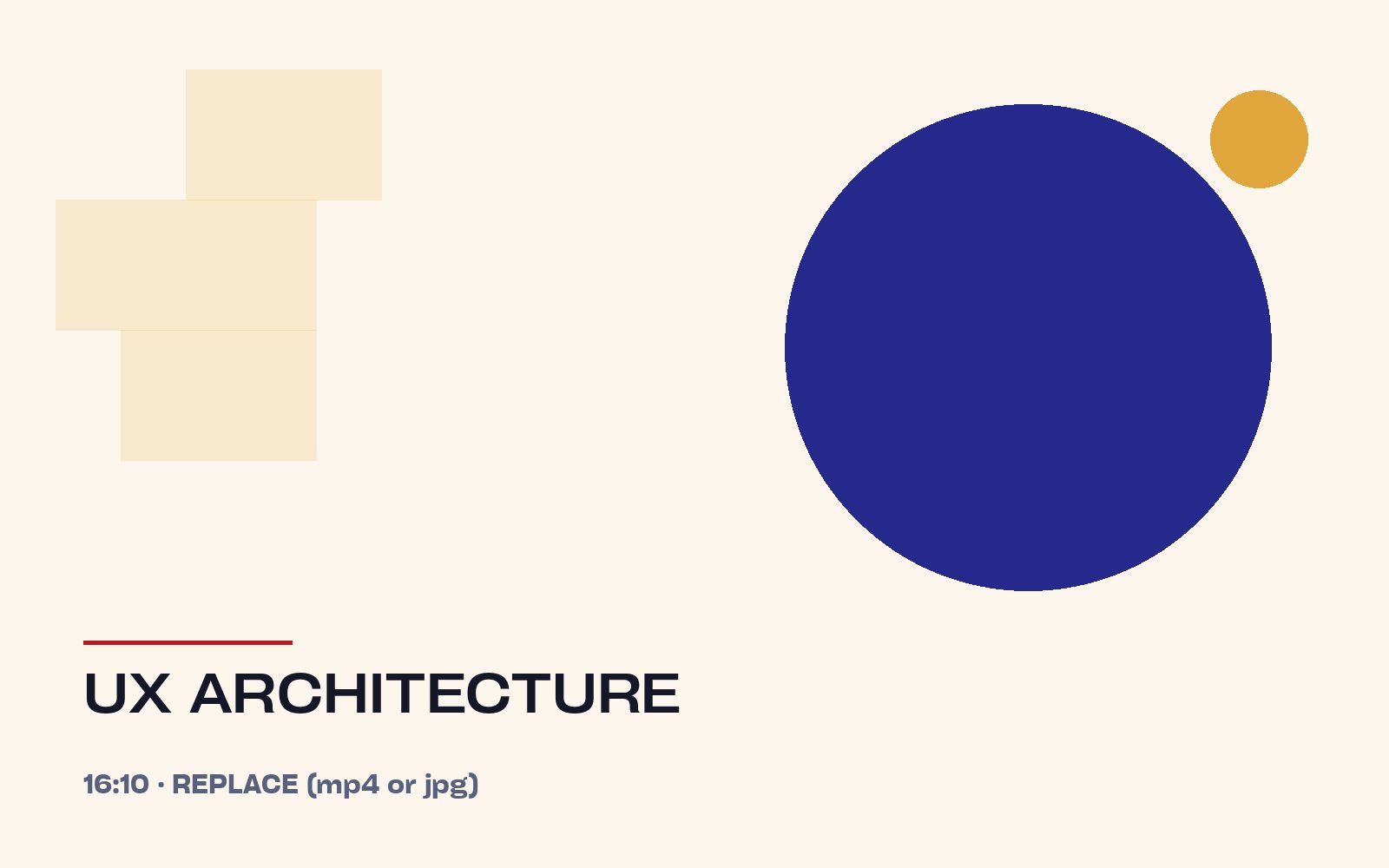 Architecture & prototype