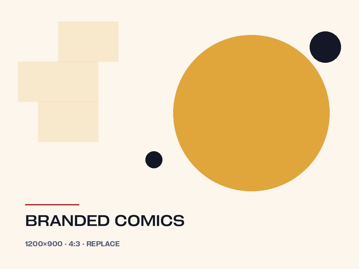 Branded comics